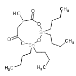 CAS#: 85702-85-8, 2,2,4,4-Tetrabutyl-7-hydroxy-1,3,5,2,4-trioxadistannonane-6,9-dione