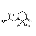 CAS#: 85712-24-9, 4-Isobutyl-3,3-dimethyl-2-piperazinone