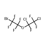 CAS#: 85720-82-7, 1-Bromo-2-(1,2-dichloro-1,2,2-trifluoroethoxy)-1,1,2,2-tetrafluoroethane