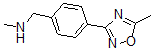 CAS#: 857283-77-3, N-Methyl-4-(5-Methyl-1,2,4-Oxadiazol-3-Yl)-Benzenemethanamine
