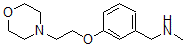 CAS#: 857284-10-7, N-Methyl-3-[2-(4-Morpholinyl)Ethoxy]-Benzenemethanamine