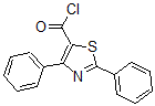 CAS 登录号：857284-13-0， 2,4-二苯基-5-噻唑甲酰氯