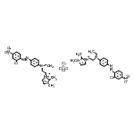 CAS#: 85763-59-3, Bis(1-{2-[{4-[(2-chloro-4-nitrophenyl)diazenyl]phenyl}(ethyl)amino]ethyl}-2,3-dimethyl-2,3-dihydro-1H-imidazol-1-ium) tetrachlorozincate(2-)