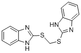 CAS 登录号：85770-95-2， 二(1H-苯并[d]咪唑-2-基硫代)甲烷