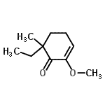 CAS#: 857778-27-9, 6-Ethyl-2-methoxy-6-methyl-2-cyclohexen-1-one