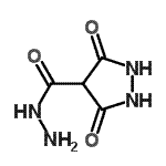 CAS#: 85791-90-8, 3,5-Dioxo-4-pyrazolidinecarbohydrazide