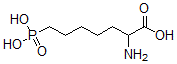 CAS 登录号：85797-13-3， (+/-)-2-氨基-7-膦酰庚酸