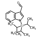 CAS 登录号：858117-08-5， 1-(三异丙基硅烷基)-1H-吡咯并[2,3-b]吡啶-3-甲醛