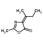 CAS#: 85813-74-7, (4E)-4-(2-Butanylidene)-2-methyl-1,3-oxazol-5(4H)-one