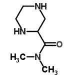 CAS#: 85817-21-6, N,N-Dimethyl-2-piperazinecarboxamide