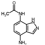CAS#: 858227-47-1, N-(4-Amino-1H-indazol-7-yl)acetamide