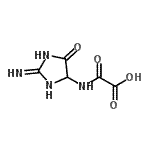 CAS#: 858243-02-4, [(2-Imino-5-oxo-4-imidazolidinyl)amino](oxo)acetic acid