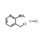 CAS#: 858431-27-3, 3-(Chloromethyl)-2-pyridinamine hydrochloride (1:1)