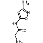 CAS#: 858490-24-1, N-(3-Methyl-1,2-oxazol-5-yl)glycinamide