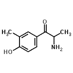 CAS#: 858711-59-8, 2-Amino-1-(4-hydroxy-3-methylphenyl)-1-propanone