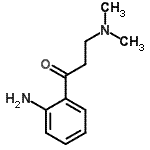 CAS 登录号：85888-68-2， 1-(2-氨基苯基)-3-(二甲基氨基)-1-丙酮