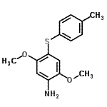CAS#: 85896-12-4, 2,5-Dimethoxy-4-[(4-methylphenyl)sulfanyl]aniline