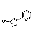 CAS#: 85903-37-3, 2-(3-Methyl-1,2-oxazol-5-yl)pyridine