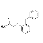 CAS#: 85909-36-0, 1-Benzyl-2-(2-chloropropoxy)benzene
