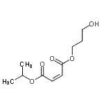 CAS 登录号：85909-46-2， 3-羟基丙基异丙基(2Z)-2-丁烯二酸酯