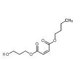 CAS#: 85909-47-3, Butyl 3-hydroxypropyl (2Z)-2-butenedioate