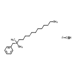 CAS#: 85909-51-9, Benzyldodecyldimethylammonium Thiocyanate