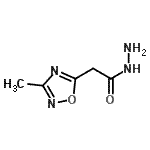 CAS 登录号：859154-20-4， 2-(3-甲基-1,2,4-恶二唑-5-基)乙酰肼