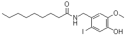 CAS#: 859171-97-4, N-(4-Hydroxy-2-iodo-5-methoxybenzyl)nonanamide
