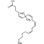 CAS#: 85924-31-8, (5Z,8Z,11Z,14Z)-7,7-Dimethyl-5,8,11,14-icosatetraenoic acid