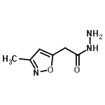 CAS#: 859285-24-8, 2-(3-Methyl-1,2-oxazol-5-yl)acetohydrazide