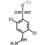 CAS 登录号：85959-67-7， 钠2,5-二氯-4-肼基苯磺酸酯