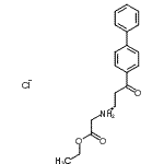 CAS#: 85975-27-5, 3-(4-Biphenylyl)-N-(2-ethoxy-2-oxoethyl)-3-oxo-1-propanaminium chloride