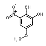 CAS#: 859821-10-6, 5-Methoxy-2-methyl-3-nitrophenol