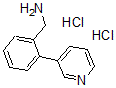 CAS#: 859833-18-4, 2-(3-Pyridinyl)-Benzenemethanamine Hydrochloride (1:2)