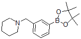 CAS 登录号：859833-21-9， 3-(哌啶-1-基甲基)苯硼酸频哪醇酯