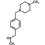 CAS#: 859850-93-4, N-Methyl-1-{4-[(4-methyl-1-piperazinyl)methyl]phenyl}methanamine
