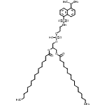 CAS#: 85989-43-1, 3-({[2-({[5-(Dimethylamino)-1-naphthyl]sulfonyl}amino)ethoxy](hydroxy)phosphoryl}oxy)-2-(palmitoyloxy)propyl palmitate