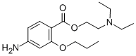 CAS 登录号：86-43-1， 丙氧卡因