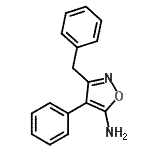 CAS#: 860371-56-8, 3-Benzyl-4-phenyl-1,2-oxazol-5-amine