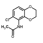 CAS#: 860689-88-9, N-(6-Chloro-2,3-dihydro-1,4-benzodioxin-5-yl)acetamide