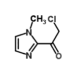 CAS 登录号：860772-72-1， 2-氯-1-(1-甲基-1H-咪唑-2-基)乙酮