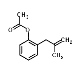 CAS#: 861009-82-7, 2-(2-Methyl-2-propen-1-yl)phenyl acetate