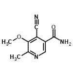 CAS#: 861045-70-7, 4-Cyano-5-methoxy-6-methylnicotinamide