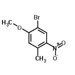 CAS#: 861076-28-0, 1-Bromo-2-methoxy-4-methyl-5-nitrobenzene