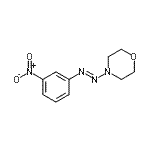 CAS#: 861095-37-6, 4-[(E)-(3-Nitrophenyl)diazenyl]morpholine