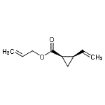 CAS#: 86133-45-1, Allyl (1R,2R)-2-vinylcyclopropanecarboxylate