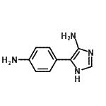 CAS#: 861362-46-1, 4-(4-Aminophenyl)-1H-imidazol-5-amine