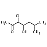 CAS#: 861365-31-3, 3-Chloro-4-hydroxy-6-methyl-2-heptanone