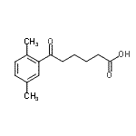 CAS#: 861556-61-8, 6-(2,5-Dimethylphenyl)-6-oxohexanoic acid