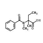 CAS#: 861568-44-7, N-Benzoyl-N-methylisovaline